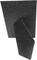 5" x 7" Lizard Finish Easel Back for Art Glass, Picture Frames, & All Craft Projects, 3 Pack